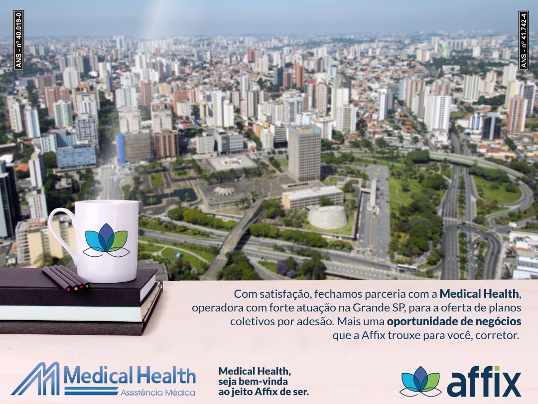 Lançamento Medical Health e Affix