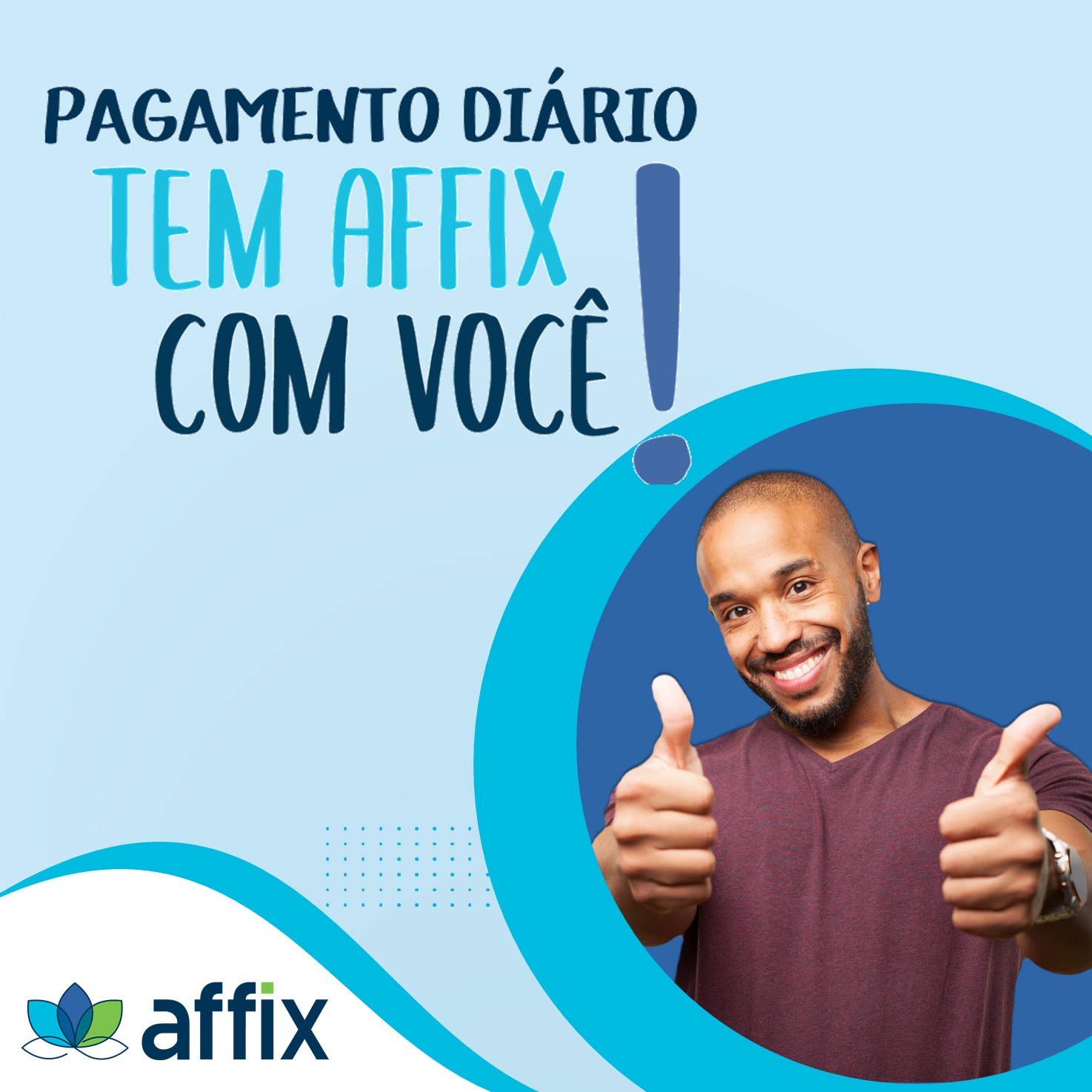 Pagamento diário Affix