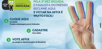 Affix é indicada ao Prêmio Reclame AQUI 2021 pela terceira vez consecutiva