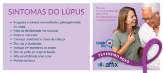 Affix Blog - Fevereiro Roxo - Sintomas do Lupus