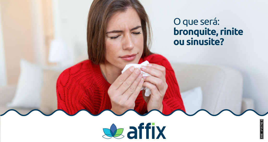 Affix Blog - Bronquite, rinite ou sinusite