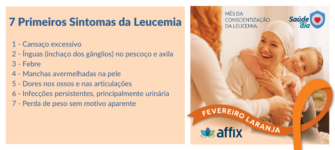 Affix Blog - Fevereiro Laranja - Sintomas Leucemia