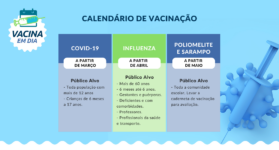 Affix Blog - Dia Mundial da Saúde - Calendario de vacinação