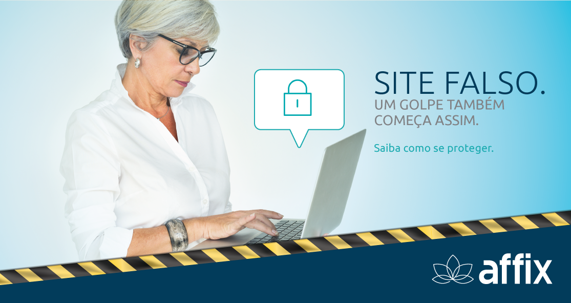 Affix Blog - Golpe do Site Falso